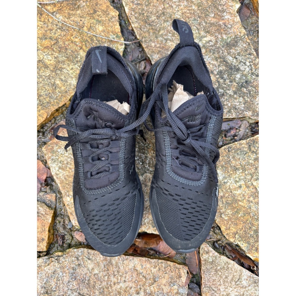Nike Air Max 270 Men's Black White Athletic Sneakers Shoes AH8050-002 Size 9.5 - Picture 7 of 10